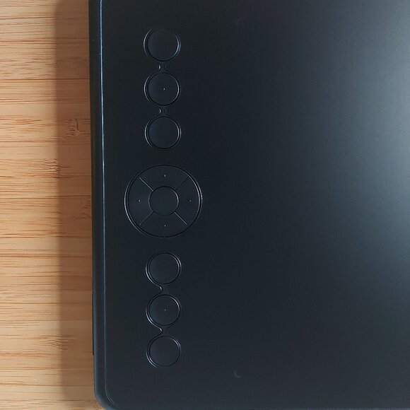 Black Huion Inspiroy Ink H320M Dual Drawing Tablet + LCD Writing Bougie Board - Picture 6 of 13